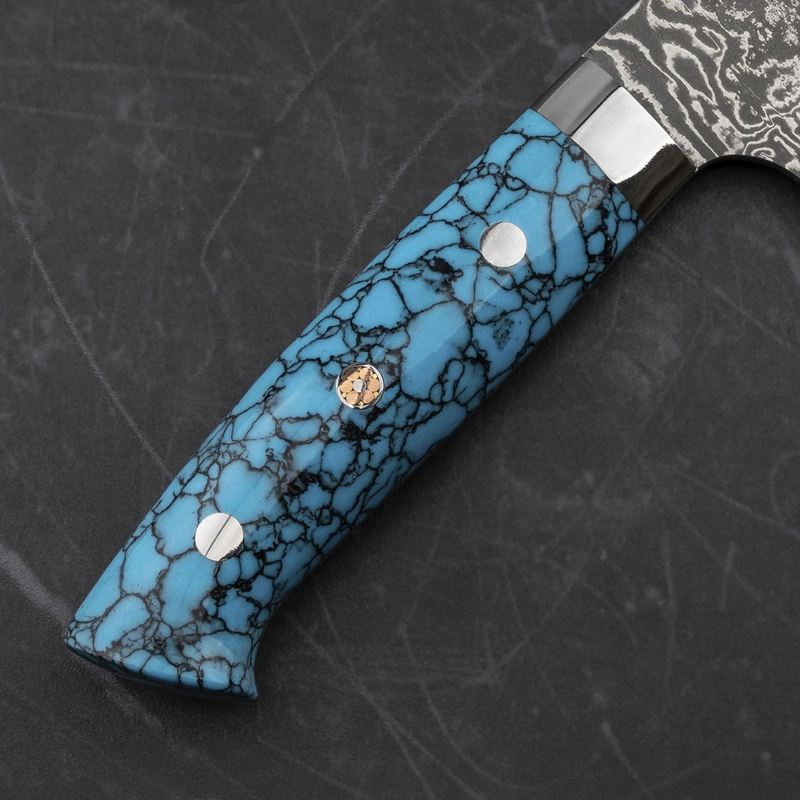 Takeshi Saji - BTQ R-2 Black Nóż Bunka 17 cm