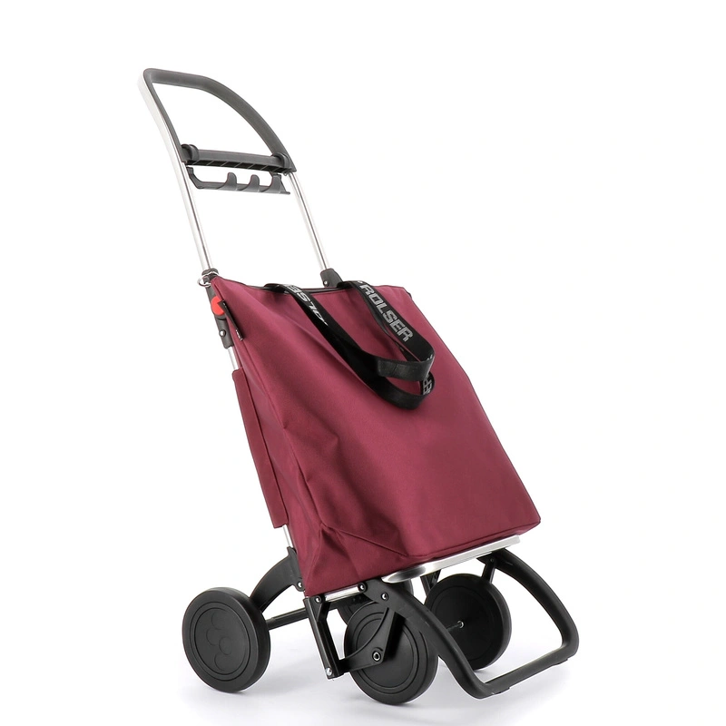 Rolser - Wózek na zakupy Mini Bag Plus MF 4L Bordowy