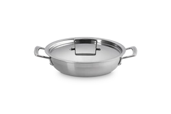 Le Creuset - 3-PLY Patelnia stalowa Profesjonalna 24x6.2 cm 