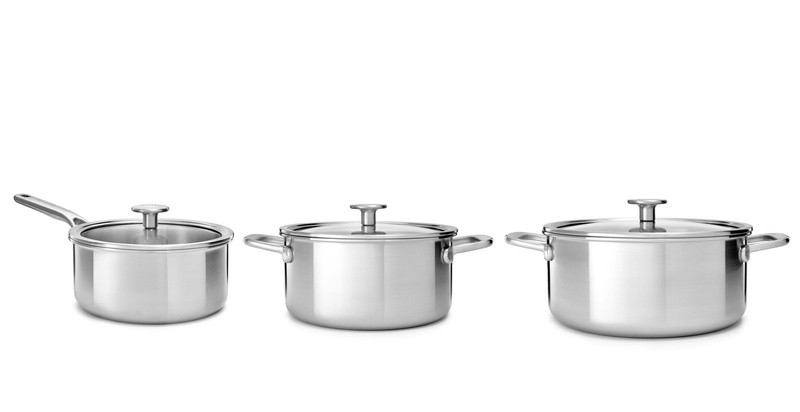 KitchenAid - Zestaw garnków Multiply 6 elementów