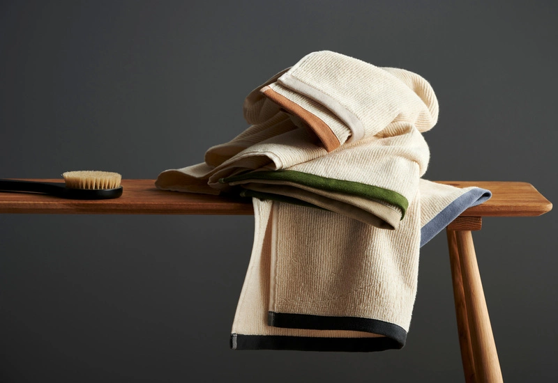 Södahl - Ręcznik kąpielowy 50 x 100 cm Contrast sky blue