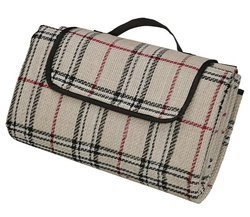 Cilio - koc piknikowy z izolacją beżowy130 x 145