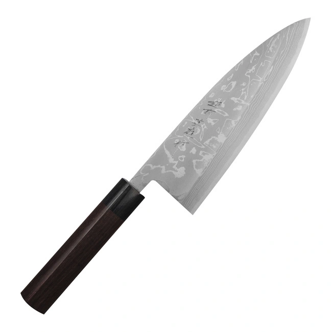 Hideo Kitaoka - Shirogami#2 Satin Nóż Mini Deba 21 cm