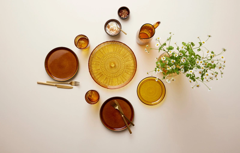 Bitz - Naczynie do serwowania Kusintha 30 cm Amber