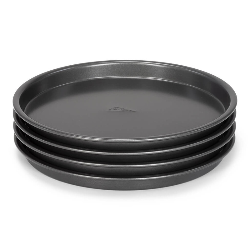 Patisse - Zestaw 4 płaskich foremek do ciasta 20cm PROFI