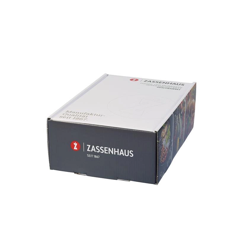 Zassenhaus - zestaw 2 młynków do soli i pieprzu z drewna oliwnego 18 cm Frankfurt
