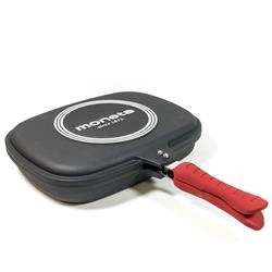 Moneta - Zamykana patelnia grillowa 32x24 cm, indukcja