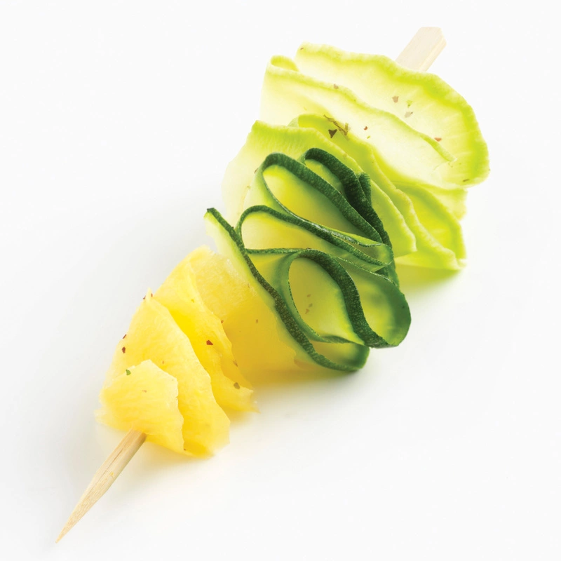 Mastrad - KRAJALNICA DO WARZYW (TEMPERÓWKA) Z 3 OSTRZAMIzielony