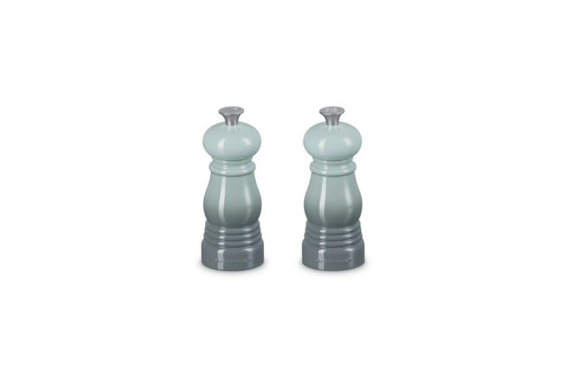 Le Creuset -  zestaw młynków do soli i pieprzu 12,5 cm sea salt