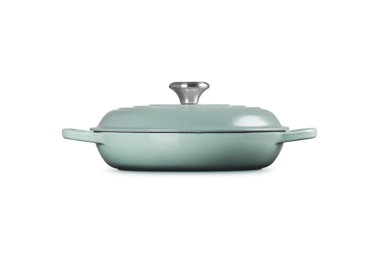 Le Creuset - garnek patelnia Gourmet Signature 26 cm 2,2 l sea salt