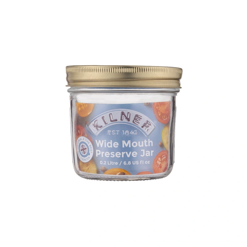 Kilner - Słoik 0,2 l, Wide Mouth Preserve Jar