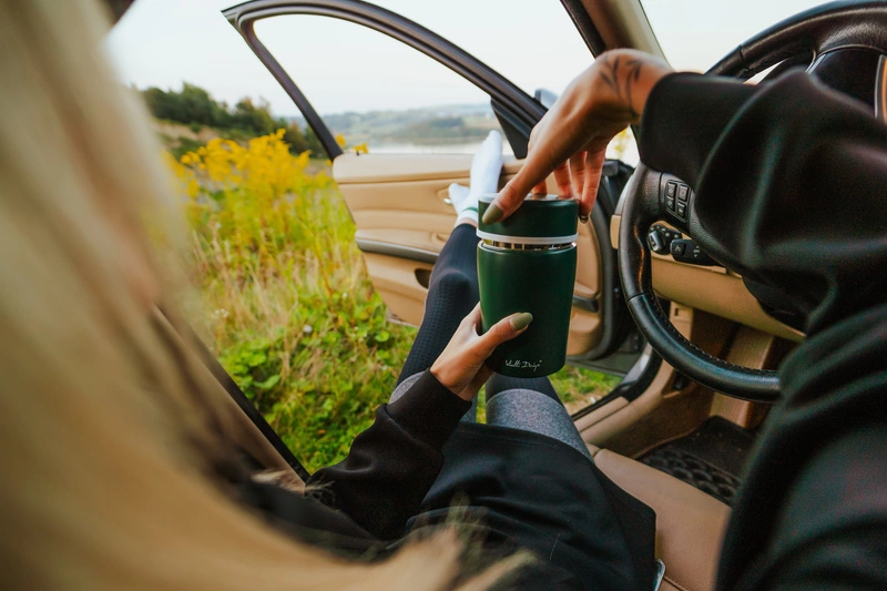 Vialli Design - Termos obiadowy 500ml FUORI zielony