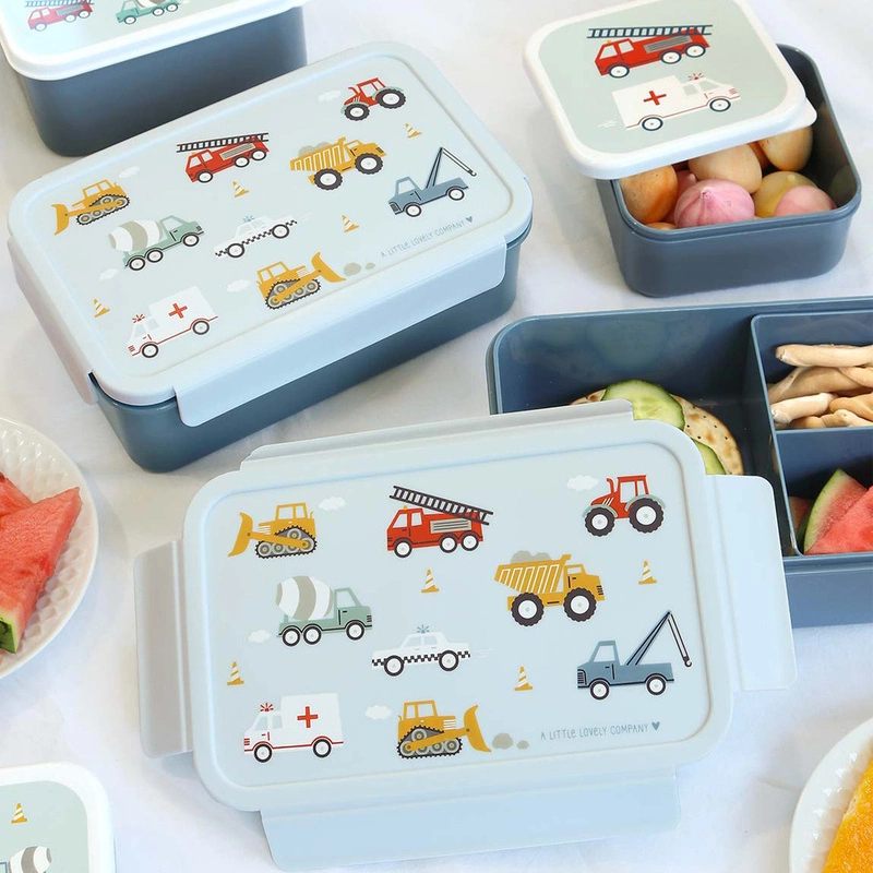 A Little Lovely Company - Bento lunchbox VEHICLES
