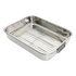 KitchenCraft - KitchenCraft brytfanna z rusztem ze stali nierdzewnej 43 x 31 cm