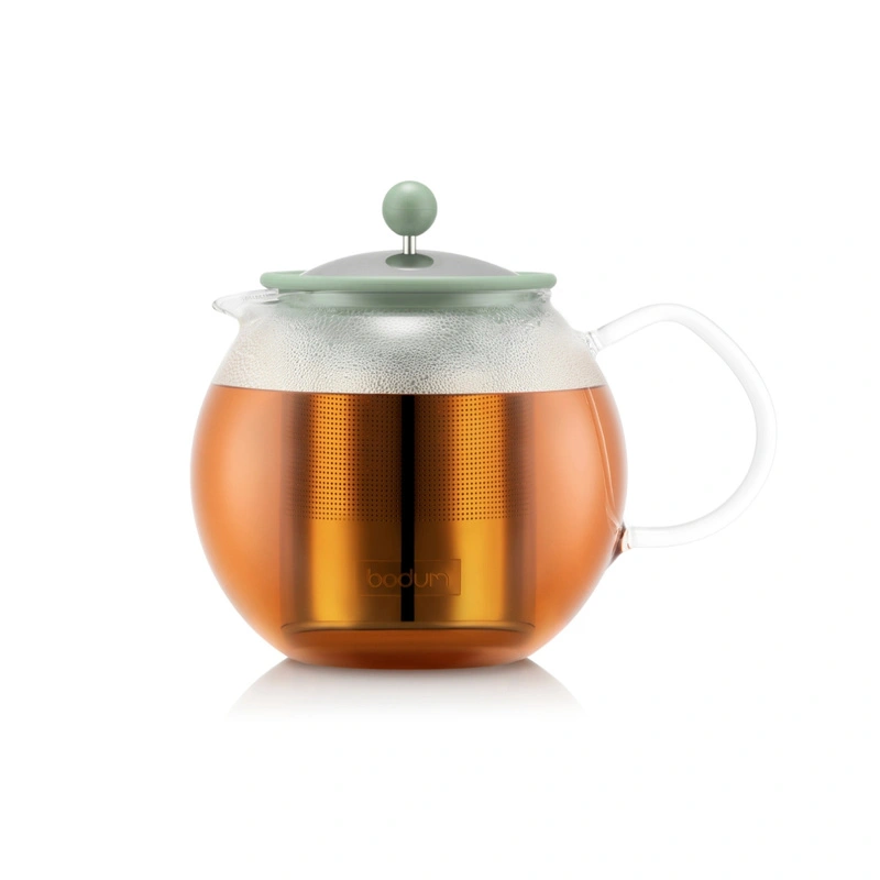Bodum - Dzbanek do herbaty tłokowy ASSAM 1L Sage