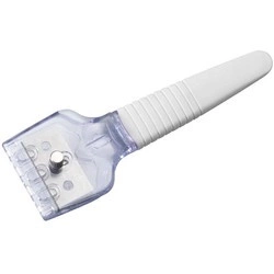 Kuchenprofi - skrobak do płyt ceramicznych, 16x5,5 cm, biały