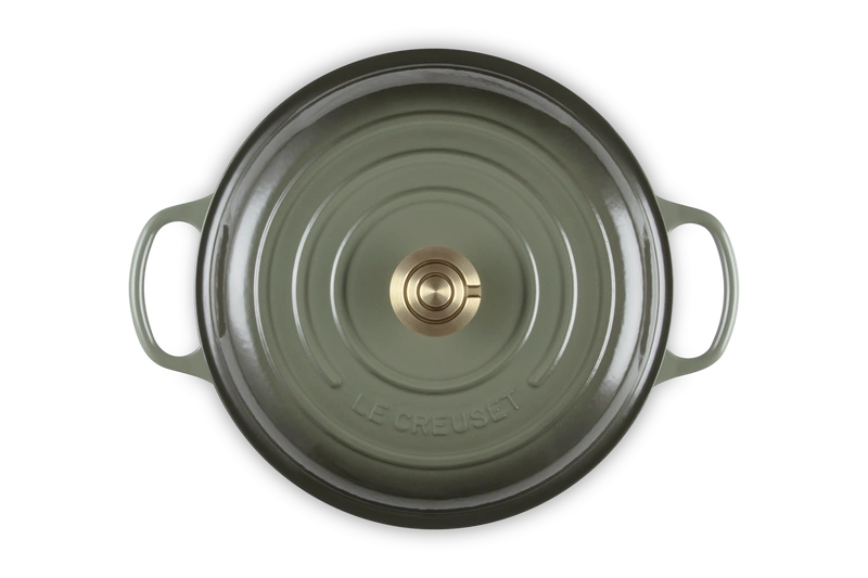 Le Creuset - garnek Gourmet Profesjonalny żeliwny 30 cm 3,5 l thyme