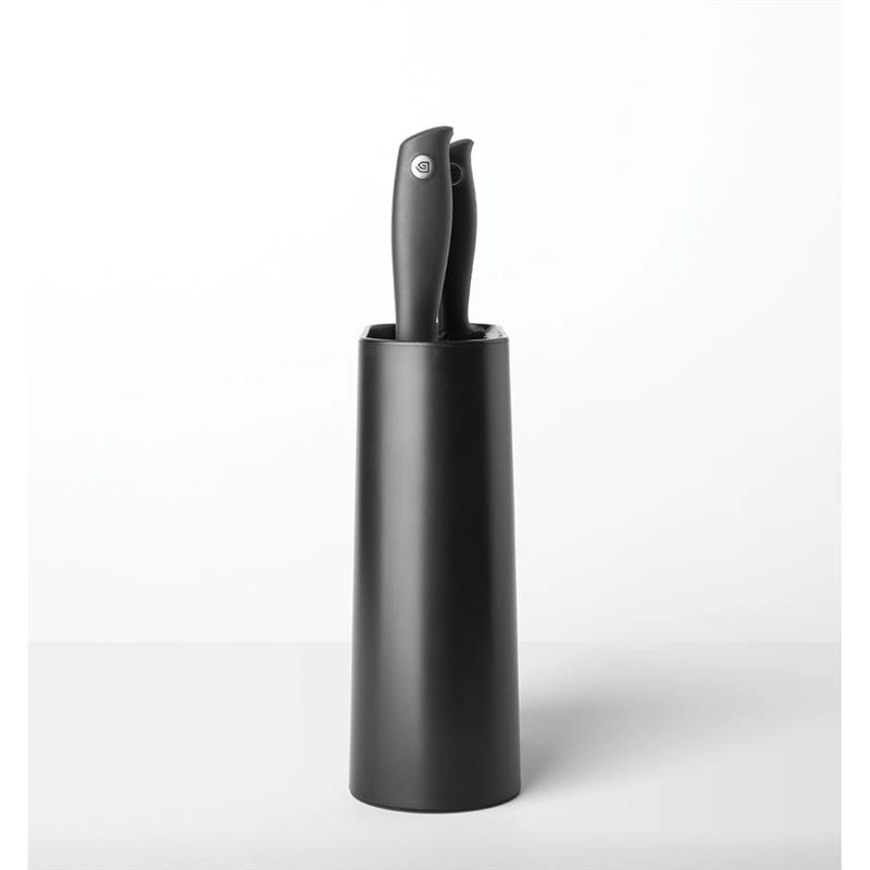 Brabantia - Zestaw 5 noży w bloku Tasty+ Ciemno Szary