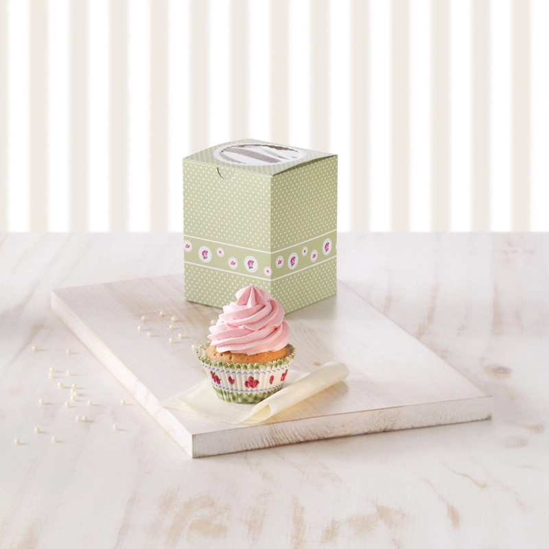 Birkmann - Pudełka prezentowe COTTAGE GARDEN na 1 cupcake - 2 szt.