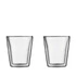 Bodum - szklanki z podwójną ścianką Canteen 200 ml 2 szt Transparent