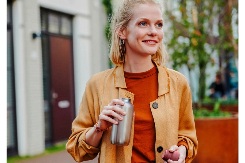 Mepal - Butelka termiczna Ellipse 350 ml Nordic Black