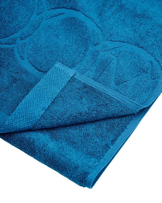 Officine Monogram - Ręcznik kąpielowy Monogram Opus100x160cm morski