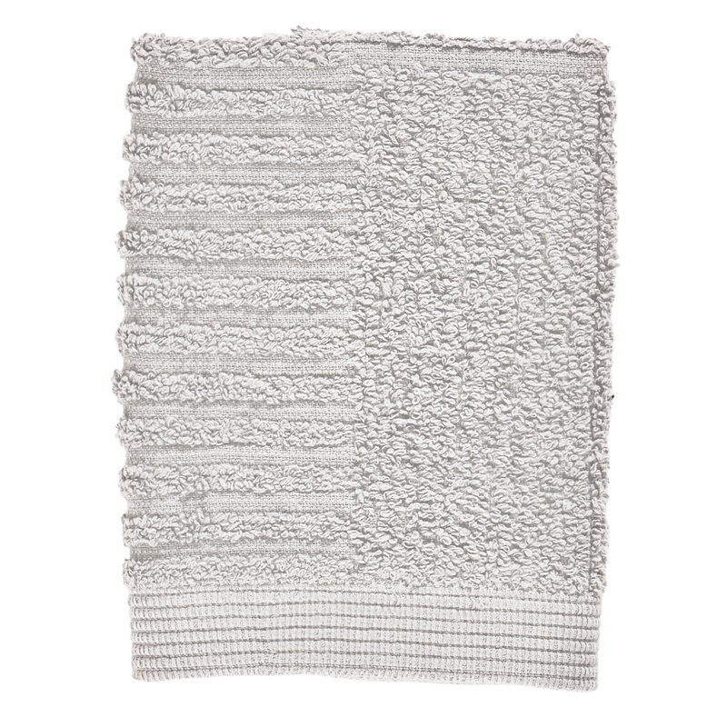 Zone Denmark - Ręcznik do twarzy 30 x 30 cm Classic Soft Grey