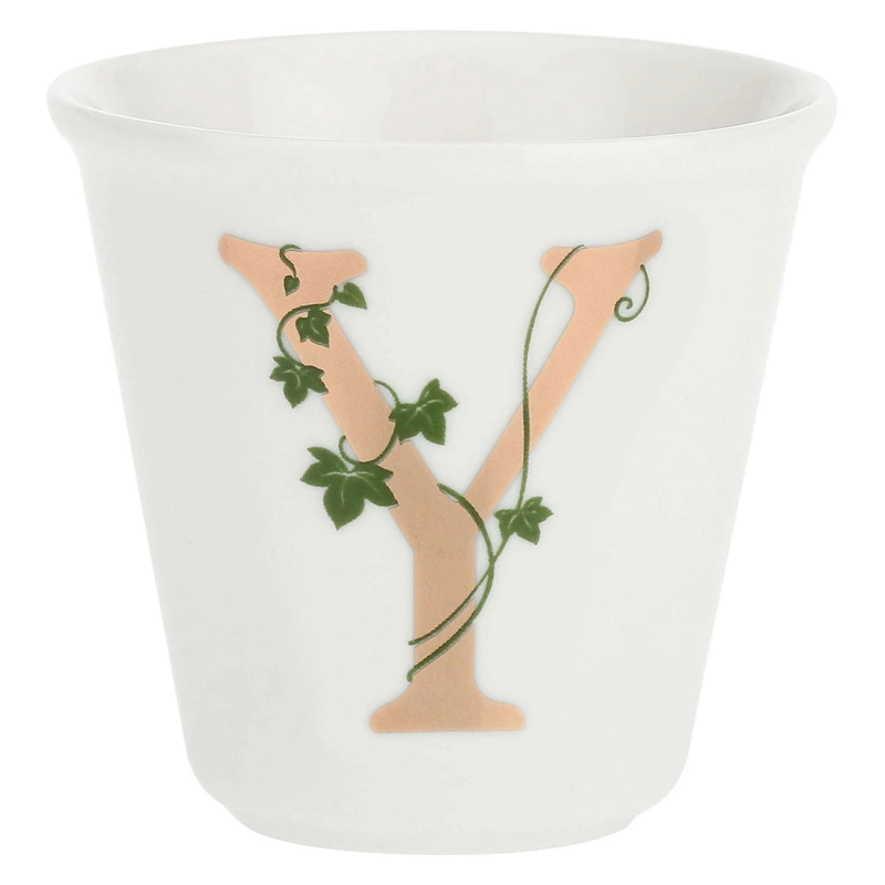 La Porcellana Bianca - filiżanka z łyżeczką 75 ml, Wzór Y Unico