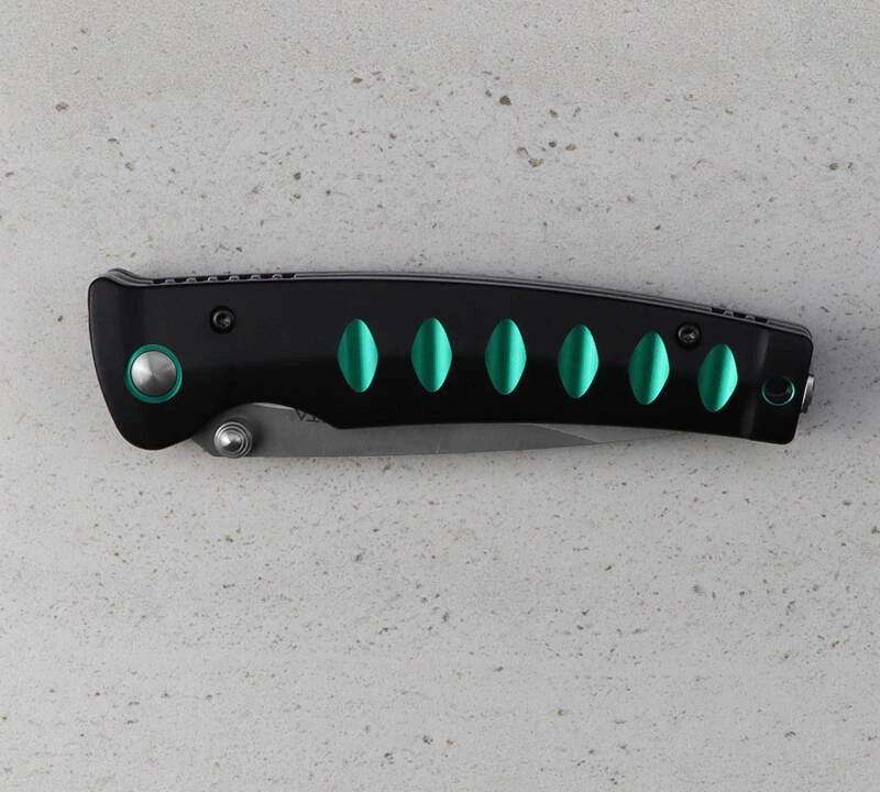 Mcusta - Katana VG-10 Black/Green 8,5 cm