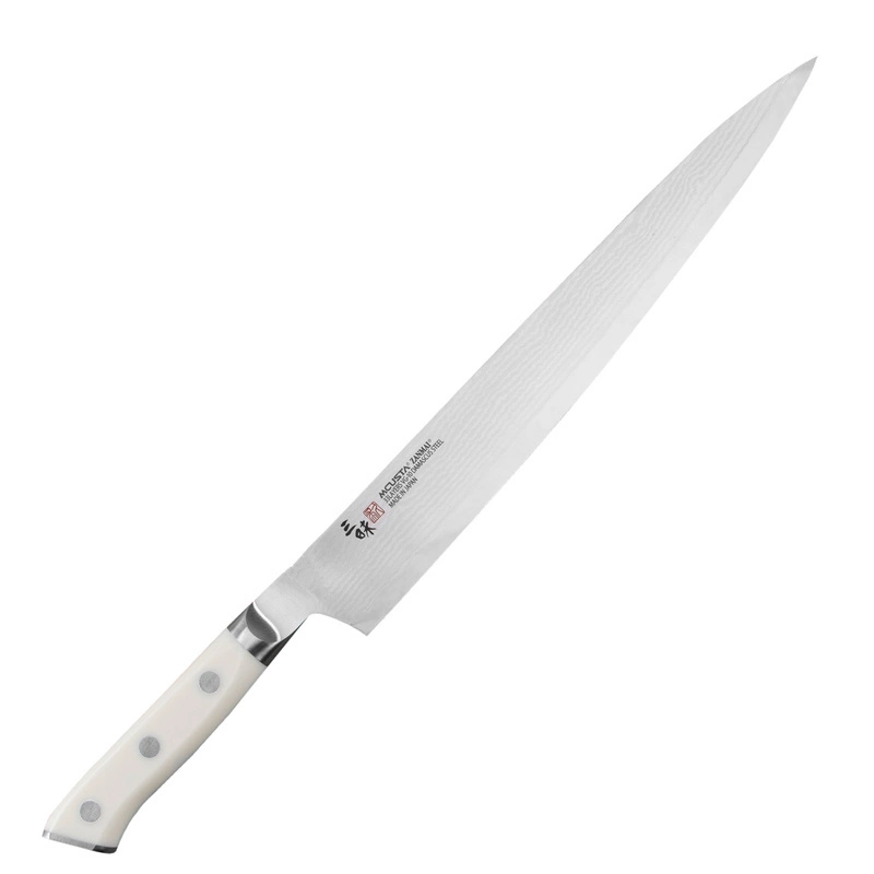 Mcusta Zanmai - Classic Damascus Corian Nóż Sujihiki 27cm