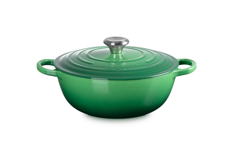 Le Creuset - La Marmite garnek żeliwny rodzinny Bamboo 26 cm