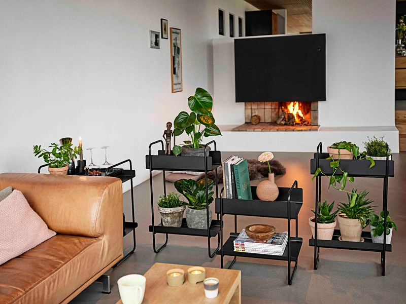 Zone Denmark - Konsola metalowa A-Console 78 cm Black