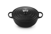 Le Creuset - La Marmite garnek żeliwny rodzinny czarny mat 28 cm