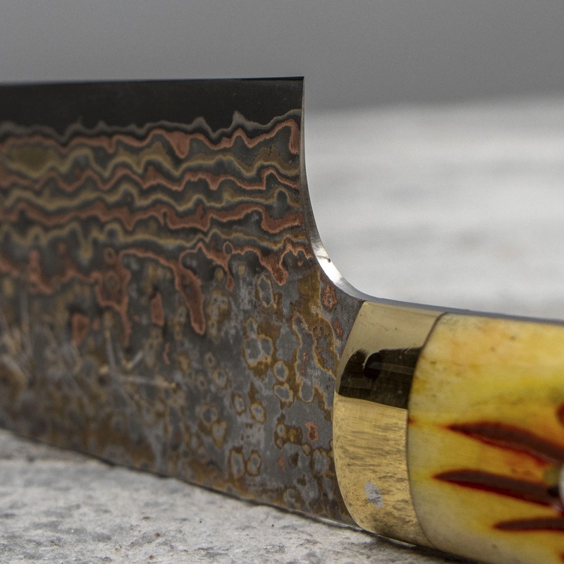 Takeshi Saji - OBB Black VG-10 Color Nóż Szefa kuchni 21 cm