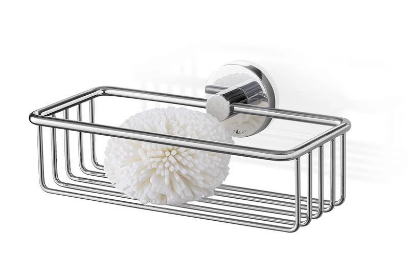 Zack - koszyk łazienkowy stal polerowana Scala