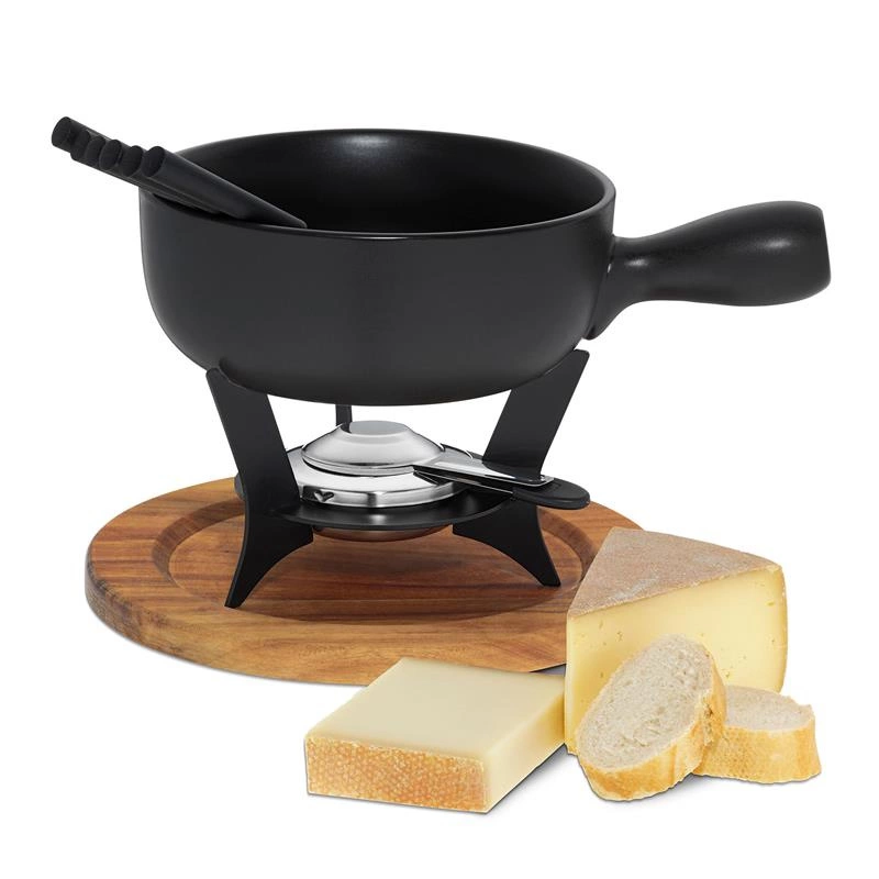Kela - zestaw do fondue serowego dla 6 os., śred.27 x 20 cm, 2,0 l Country