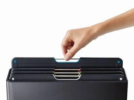 Joseph Joseph - Zestaw 4 desek do krojenia Folio™ Steel Carbo