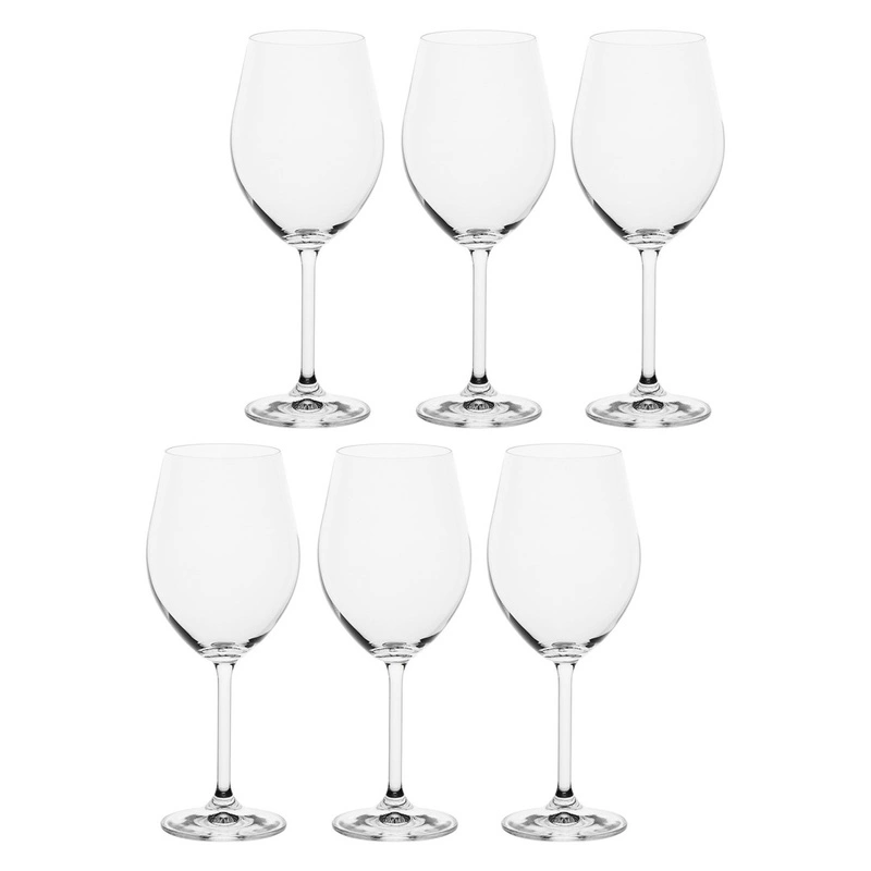 La Porcellana Bianca - zestaw 6 kieliszków do czerwonego wina 425 ml Novello