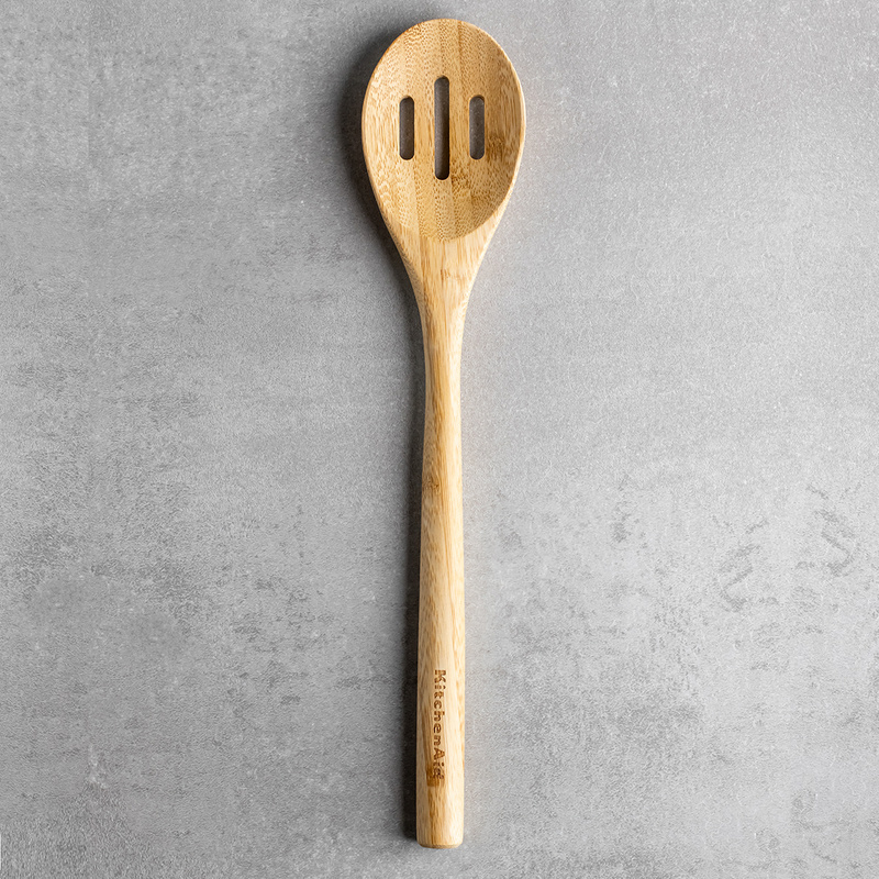 KitchenAid Culinary Tools - łyżka drewniana z dziurkami CLASSIC Bamboo