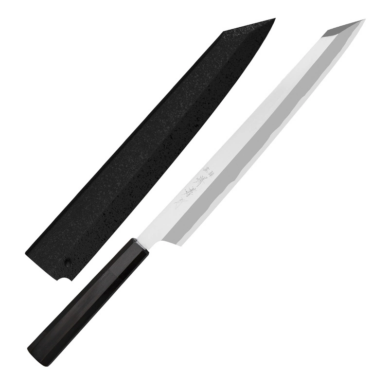 Sakai Takayuki - Hien Aogami#2 Nóż Kengata Yanagiba 27 cm