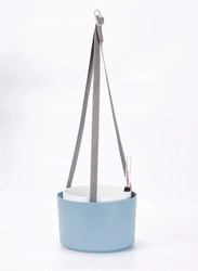 Urbalive - BERBERIS Wisząca donica samonawadniająca okrągła 26 cm, błękitny