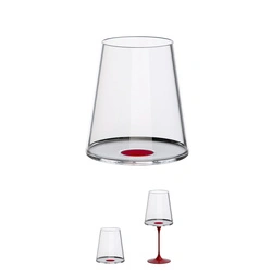 Trebonn - SplitGlass - Klieliszek do czerwonego wina czerwony 2szt