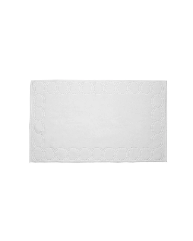 Officine Monogram - Dywanik łazienkowy Monogram Opus 60x100cm biały