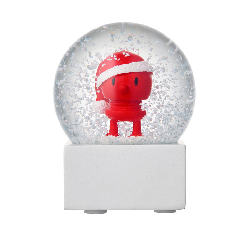 Hoptimist - Figurka kula śnieżna Hoptimist Santa Snow Glob S czerwona