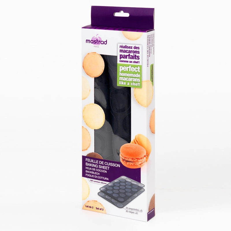 Mastrad - SILIKONOWE MATY DO MAKARONIKÓW (2 SZTUKI)grafitowy