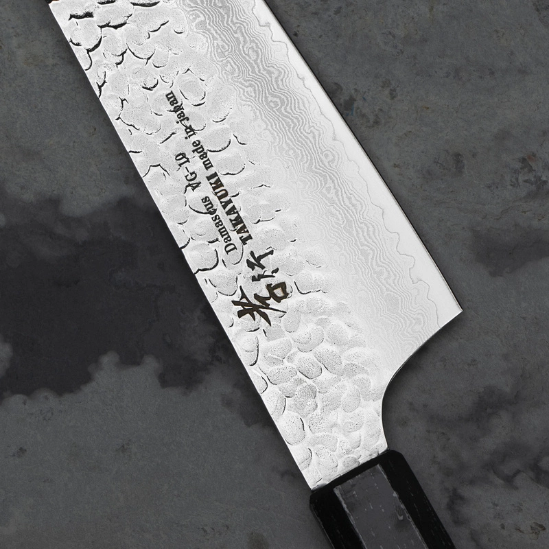 Sakai Takayuki - Nanairo VG-10 Ebony Nóż Kengata 19 cm