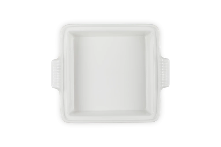 Le Creuset - Kwadratowa Forma z Pokrywką 23 cm Meringue