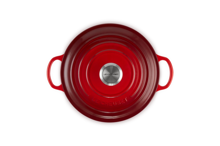 Le Creuset - La Marmite garnek żeliwny wiśniowy 24 cm