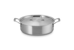 Le Creuset - Patelnia Sauteuse ze stali nierdzewnej 26 cm