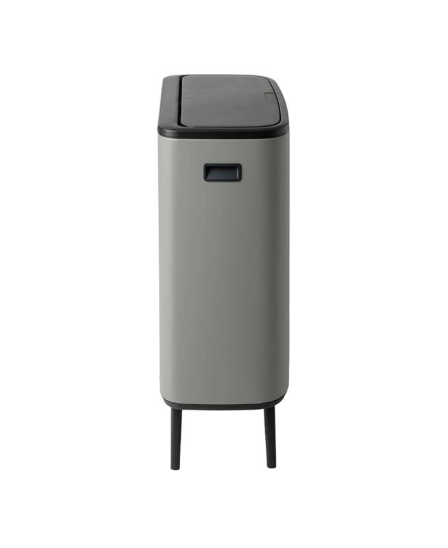 Brabantia - Kosz na śmieci Touch Bin Bo 60l mineralny szary